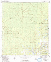 Mallory Swamp SE Florida Historical topographic map, 1:24000 scale, 7.5 X 7.5 Minute, Year 1954