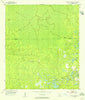 Mallory Swamp SE Florida Historical topographic map, 1:24000 scale, 7.5 X 7.5 Minute, Year 1954