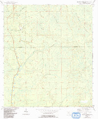 Mallory Swamp SW Florida Historical topographic map, 1:24000 scale, 7.5 X 7.5 Minute, Year 1954