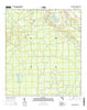 Mallory Swamp NE Florida Current topographic map, 1:24000 scale, 7.5 X 7.5 Minute, Year 2015