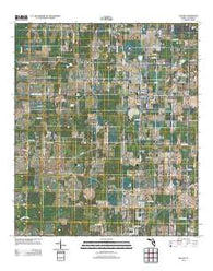 Malone Florida Historical topographic map, 1:24000 scale, 7.5 X 7.5 Minute, Year 2012