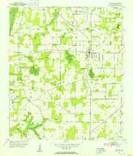 Malone Florida Historical topographic map, 1:24000 scale, 7.5 X 7.5 Minute, Year 1952