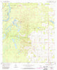 Manatee Springs Florida Historical topographic map, 1:24000 scale, 7.5 X 7.5 Minute, Year 1954