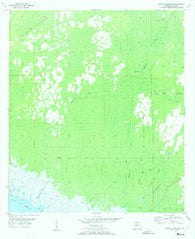 Manlin Hammock Florida Historical topographic map, 1:24000 scale, 7.5 X 7.5 Minute, Year 1955