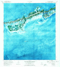 Marathon Florida Historical topographic map, 1:24000 scale, 7.5 X 7.5 Minute, Year 1971