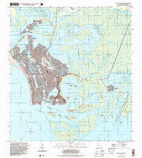 Marco Island Florida Historical topographic map, 1:24000 scale, 7.5 X 7.5 Minute, Year 1995