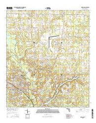Marianna Florida Current topographic map, 1:24000 scale, 7.5 X 7.5 Minute, Year 2015