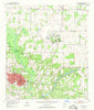 Marianna Florida Historical topographic map, 1:24000 scale, 7.5 X 7.5 Minute, Year 1952