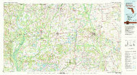 Marianna Florida Historical topographic map, 1:100000 scale, 30 X 60 Minute, Year 1979