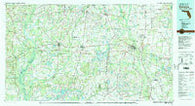 Marianna Florida Historical topographic map, 1:100000 scale, 30 X 60 Minute, Year 1979