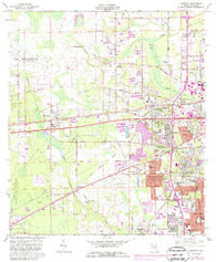 Marietta Florida Historical topographic map, 1:24000 scale, 7.5 X 7.5 Minute, Year 1964