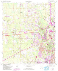 Marietta Florida Historical topographic map, 1:24000 scale, 7.5 X 7.5 Minute, Year 1964