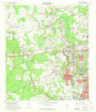 Marietta Florida Historical topographic map, 1:24000 scale, 7.5 X 7.5 Minute, Year 1964