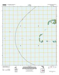Marquesas Keys West Florida Historical topographic map, 1:24000 scale, 7.5 X 7.5 Minute, Year 2012