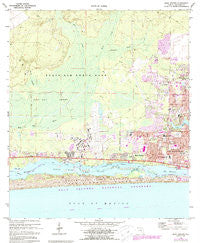 Mary Esther Florida Historical topographic map, 1:24000 scale, 7.5 X 7.5 Minute, Year 1970
