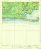 Mary Esther Florida Historical topographic map, 1:62500 scale, 15 X 15 Minute, Year 1938
