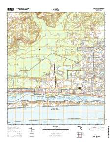 Mary Esther Florida Current topographic map, 1:24000 scale, 7.5 X 7.5 Minute, Year 2015