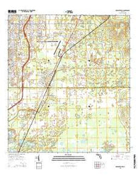 Masaryktown Florida Current topographic map, 1:24000 scale, 7.5 X 7.5 Minute, Year 2015