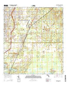 Masaryktown Florida Current topographic map, 1:24000 scale, 7.5 X 7.5 Minute, Year 2015