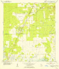 Masaryktown Florida Historical topographic map, 1:24000 scale, 7.5 X 7.5 Minute, Year 1954