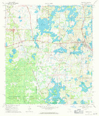 Mascotte Florida Historical topographic map, 1:24000 scale, 7.5 X 7.5 Minute, Year 1969