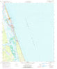Matanzas Inlet Florida Historical topographic map, 1:24000 scale, 7.5 X 7.5 Minute, Year 1956