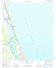 Matanzas Inlet Florida Historical topographic map, 1:24000 scale, 7.5 X 7.5 Minute, Year 1956