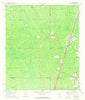 Maxville Florida Historical topographic map, 1:24000 scale, 7.5 X 7.5 Minute, Year 1970