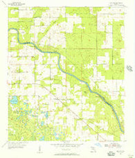 Mayo SE Florida Historical topographic map, 1:24000 scale, 7.5 X 7.5 Minute, Year 1955