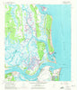 Mayport Florida Historical topographic map, 1:24000 scale, 7.5 X 7.5 Minute, Year 1964