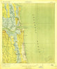 Mayport Florida Historical topographic map, 1:62500 scale, 15 X 15 Minute, Year 1918
