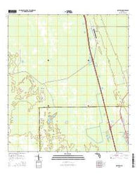 Maytown Florida Current topographic map, 1:24000 scale, 7.5 X 7.5 Minute, Year 2015