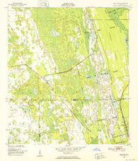 Maytown Florida Historical topographic map, 1:24000 scale, 7.5 X 7.5 Minute, Year 1950