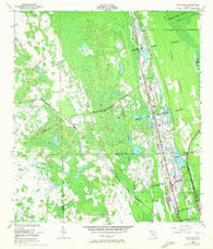 Maytown Florida Historical topographic map, 1:24000 scale, 7.5 X 7.5 Minute, Year 1950