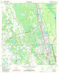 Maytown Florida Historical topographic map, 1:24000 scale, 7.5 X 7.5 Minute, Year 1950