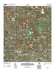 McAlpin Florida Historical topographic map, 1:24000 scale, 7.5 X 7.5 Minute, Year 2012