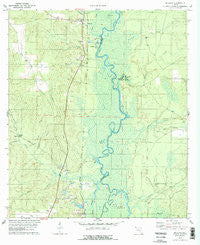 McDavid Florida Historical topographic map, 1:24000 scale, 7.5 X 7.5 Minute, Year 1978