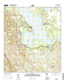 McIntosh Florida Current topographic map, 1:24000 scale, 7.5 X 7.5 Minute, Year 2015