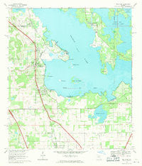 McIntosh Florida Historical topographic map, 1:24000 scale, 7.5 X 7.5 Minute, Year 1968
