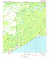 McIntyre Florida Historical topographic map, 1:24000 scale, 7.5 X 7.5 Minute, Year 1945