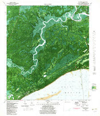 McIntyre Florida Historical topographic map, 1:24000 scale, 7.5 X 7.5 Minute, Year 1982