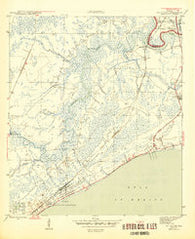 McIntyre Florida Historical topographic map, 1:31680 scale, 7.5 X 7.5 Minute, Year 1945