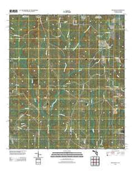 McLellan Florida Historical topographic map, 1:24000 scale, 7.5 X 7.5 Minute, Year 2012