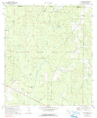 McLellan Florida Historical topographic map, 1:24000 scale, 7.5 X 7.5 Minute, Year 1973