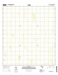 Melaleuca Head Florida Current topographic map, 1:24000 scale, 7.5 X 7.5 Minute, Year 2015