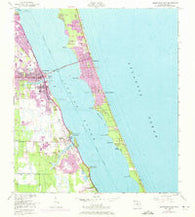 Melbourne East Florida Historical topographic map, 1:24000 scale, 7.5 X 7.5 Minute, Year 1949