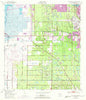 Melbourne West Florida Historical topographic map, 1:24000 scale, 7.5 X 7.5 Minute, Year 1949