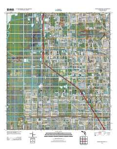 Melbourne West Florida Historical topographic map, 1:24000 scale, 7.5 X 7.5 Minute, Year 2012