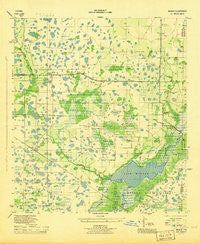 Miakka Florida Historical topographic map, 1:31680 scale, 7.5 X 7.5 Minute, Year 1944