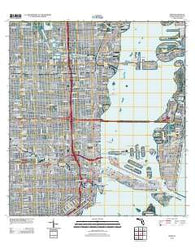 Miami Florida Historical topographic map, 1:24000 scale, 7.5 X 7.5 Minute, Year 2012